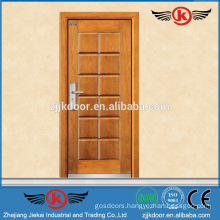 JK-A9012 simple design steel wood door/exterior steel wood door